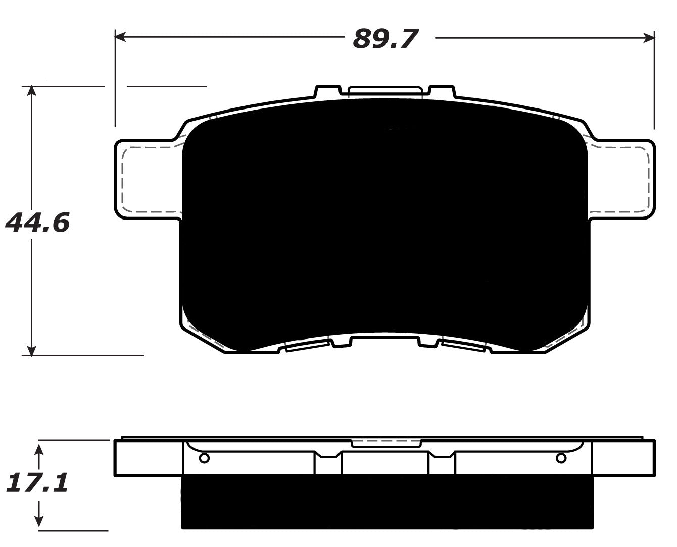 Porterfield Brake Pads for 2016 HONDA ACCORD Coupe EX-L