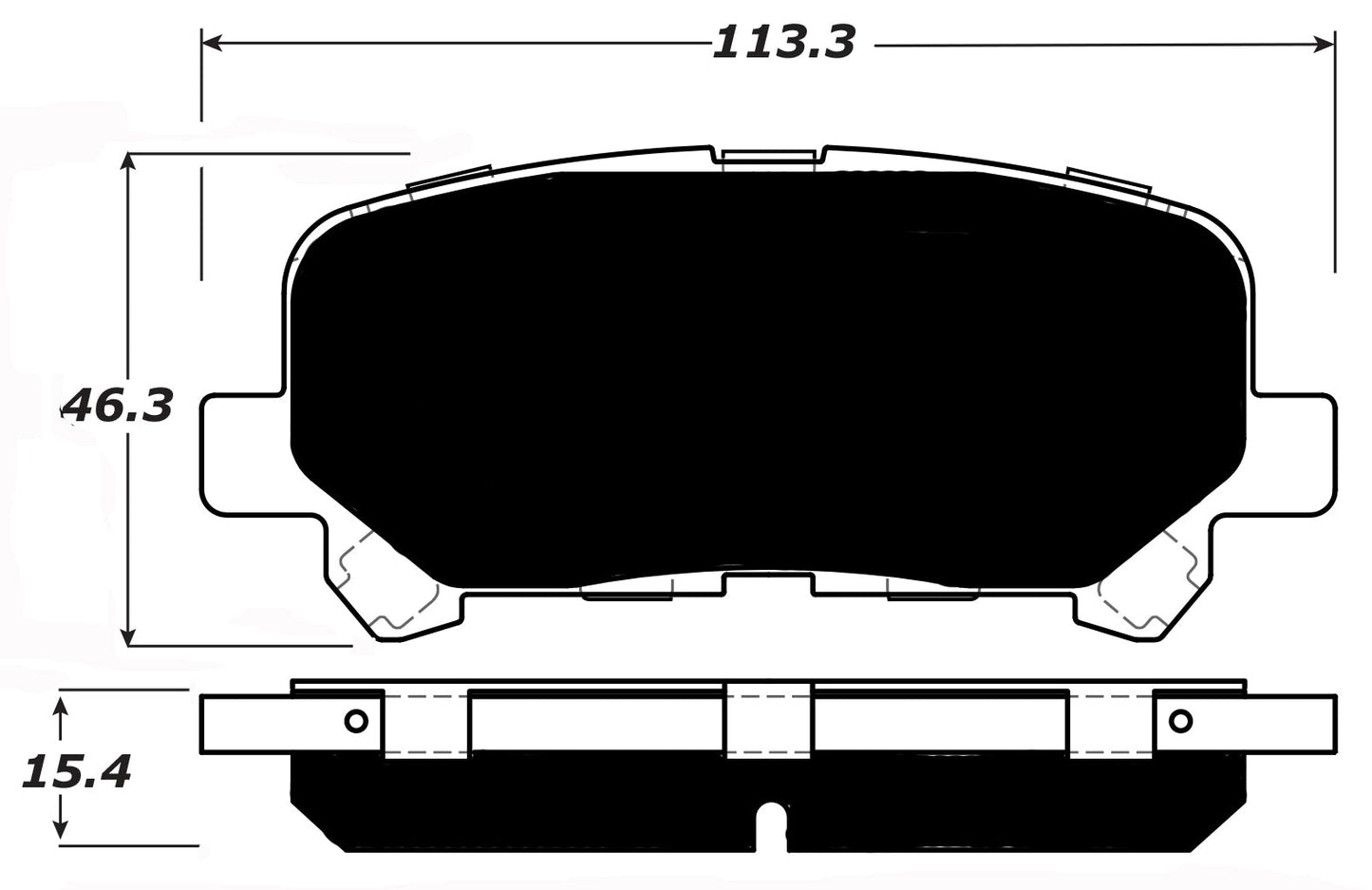 Porterfield Brake Pads for 2016 HONDA PILOT