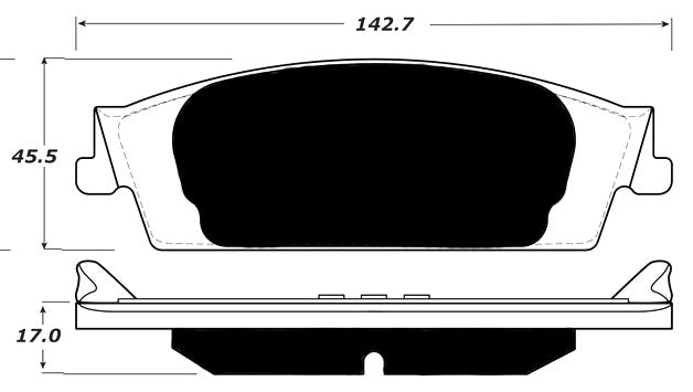 Porterfield Brake Pads for 2016 GMC YUKON 2WD