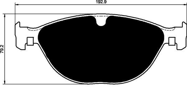Porterfield Brake Pads for 2015 JAGUAR F-TYPE R