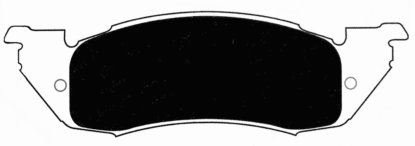 Porterfield Brake Pads for 1995 DODGE DAKOTA 4WD 9'' Rear Shoe