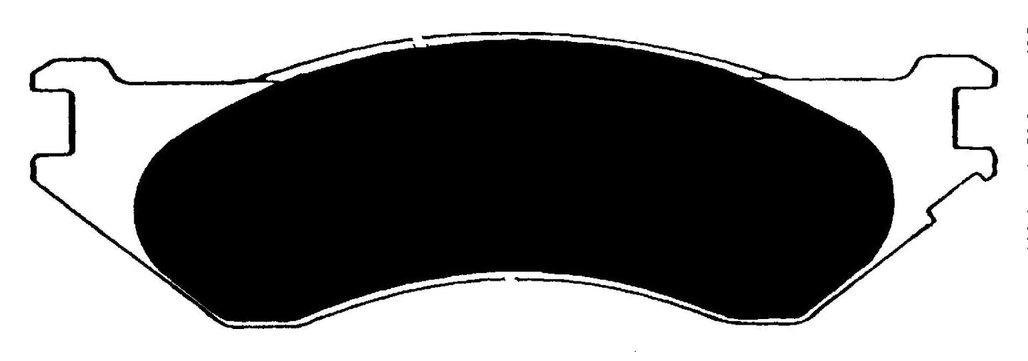 Porterfield Brake Pads for 1997 FORD F250 3/4 TON 4WD Rear Drum 7 Lug