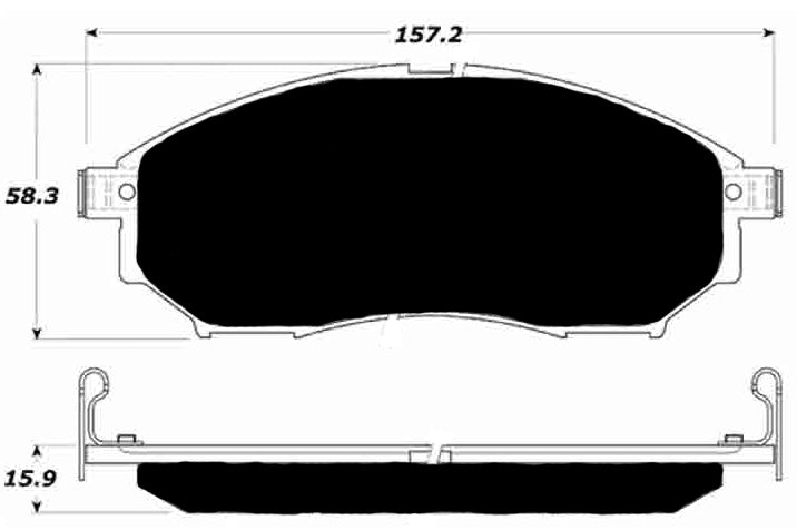 Porterfield Brake Pads for 2016 INFINITI Q70