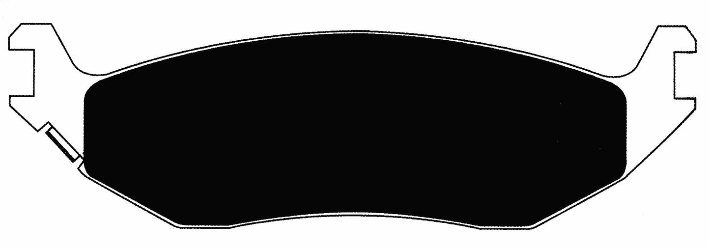Porterfield Brake Pads for 2016 DODGE RAM 1500 4WD