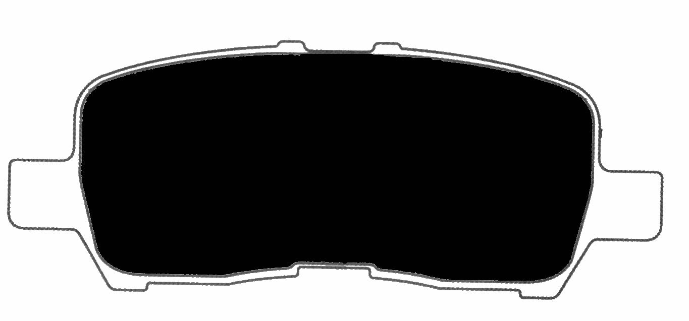 Porterfield Brake Pads for 2016 CHEVROLET IMPALA Police