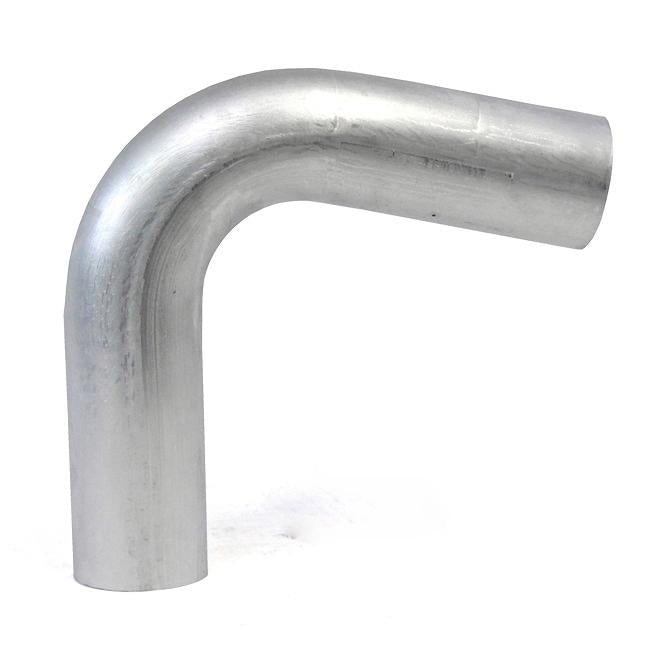 HPS Performance Products HPS 2-1/4" OD 110 Degree Bend 6061 Aluminum Elbow Pipe Tubing 16 Gauge w/ 3" CLR