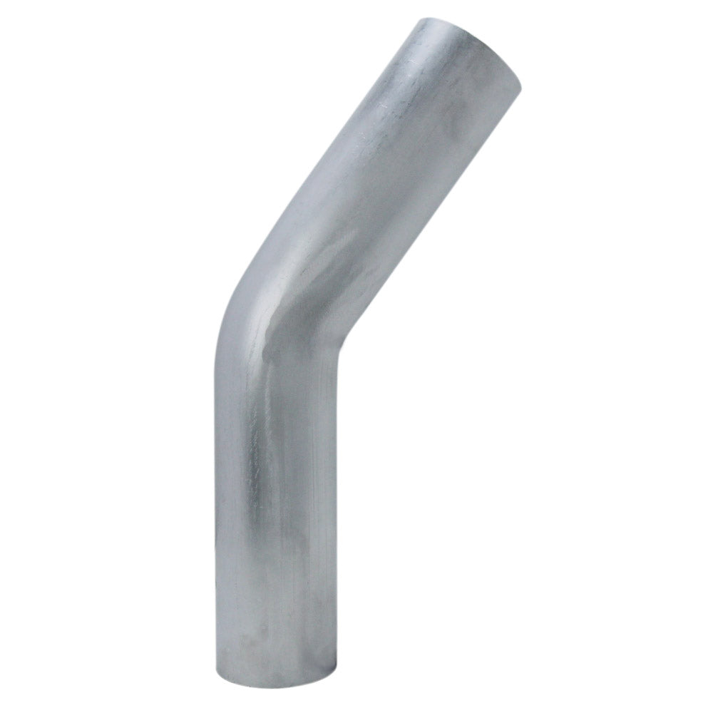 HPS Performance Products HPS 2-3/4" OD 35 Degree Bend 6061 Aluminum Elbow Pipe Tubing 16 Gauge w/ 4-5/16" CLR