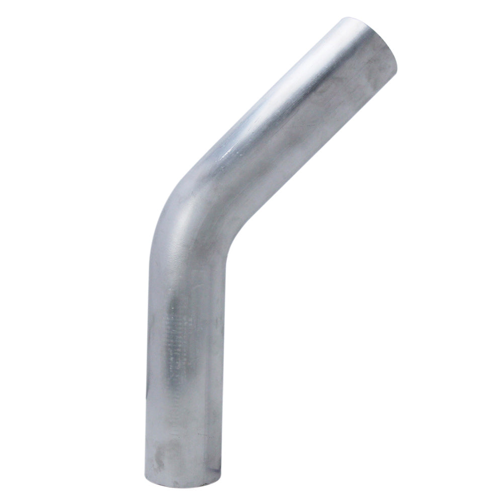 HPS Performance Products HPS 3" OD 45 Degree Bend 6061 Aluminum Elbow Pipe Tubing 16 Gauge