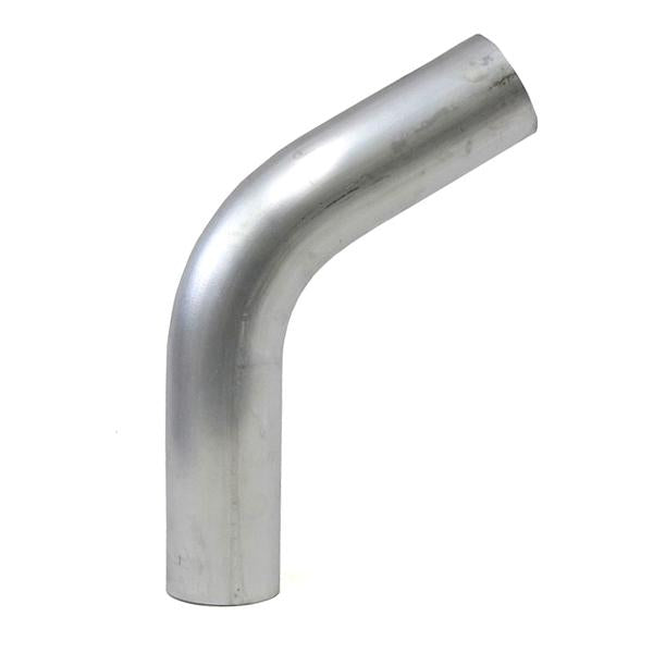 HPS Performance Products HPS 2-3/4" OD 60 Degree Bend 6061 Aluminum Elbow Pipe Tubing 16 Gauge w/ 2 3/4" CLR