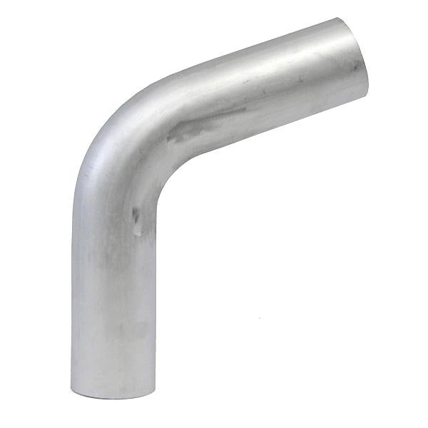 HPS Performance Products HPS 2" OD 70 Degree Bend 6061 Aluminum Elbow Pipe Tubing 16 Gauge w/ 3 1/8" CLR