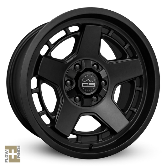 Overland Sector Atlas 17x9 +0 6x135/6x139.7mm 106.2mm Satin Black
