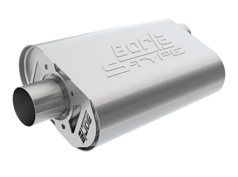 Borla CrateMuffler SBF 289/302/ 351 S-Type 2.50in Center/Offset Muffler 400831