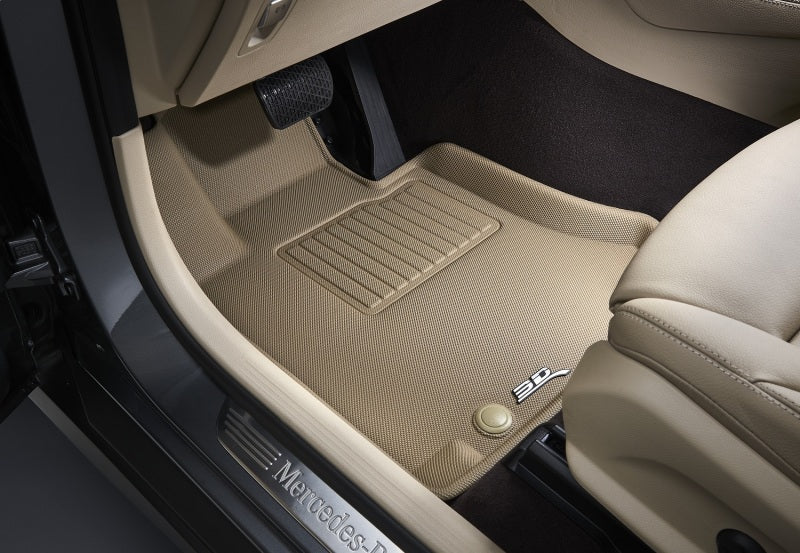 3D MAXpider 2006-2010 Volkswagen Passat Kagu 1st Row Floormat - Tan L1VW01511502