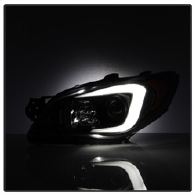 Spyder Subaru WRX 2006-2007 Projector Headlights - Halogen Only - Black PRO-YD-SWRX06-LBDRL-BK 5083920