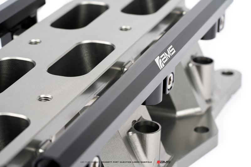 AMS Performance Infiniti Q50/Q60 Port Injection Lower Manifold - Black ALP.28.08.0002-1