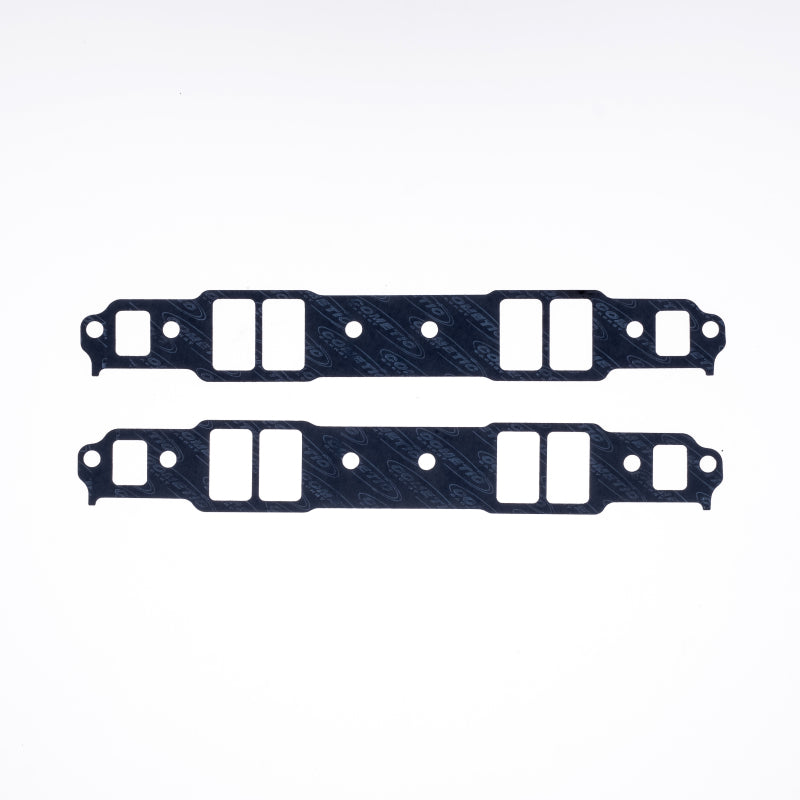 Cometic Gasket Cometic Chevy Gen1 Small Block V8 .031in Fiber Intake Mani Gskt Set-1.282in x 2.175in Rectangle Port C5528-031