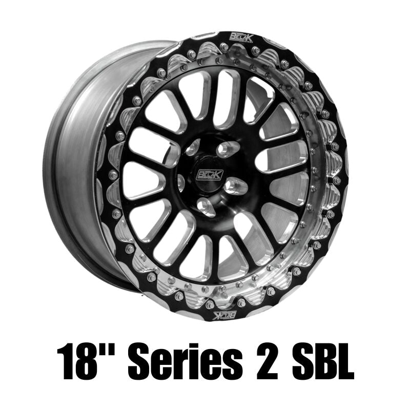 Belak Wheels Belak 18x10 / 6.75in BS / 5x120 BP / High Pad / Series 2 Wheel - Non-Beadlock 18105120S26BS-NBL