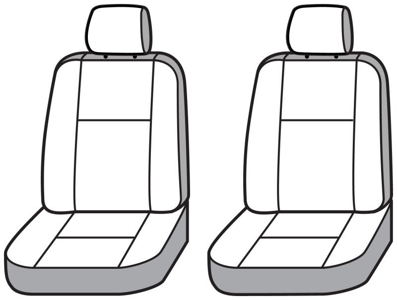Covercraft 24-25 Ford F-250/F-350 SD Carhartt Super Dux PrecisionFitFront Row Seat Covers - Blk GTF4422ABCOBK