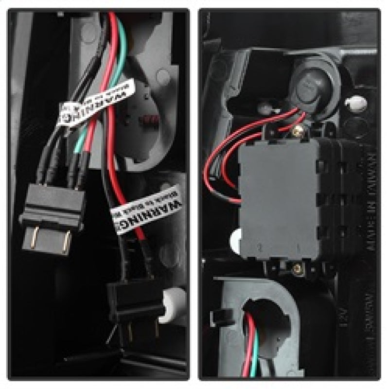 Spyder Chevy Silverado 1500/2500 03-06 Version 2 LED Tail Lights - Red Clear ALT-YD-CS03V2-LED-RC 5081926