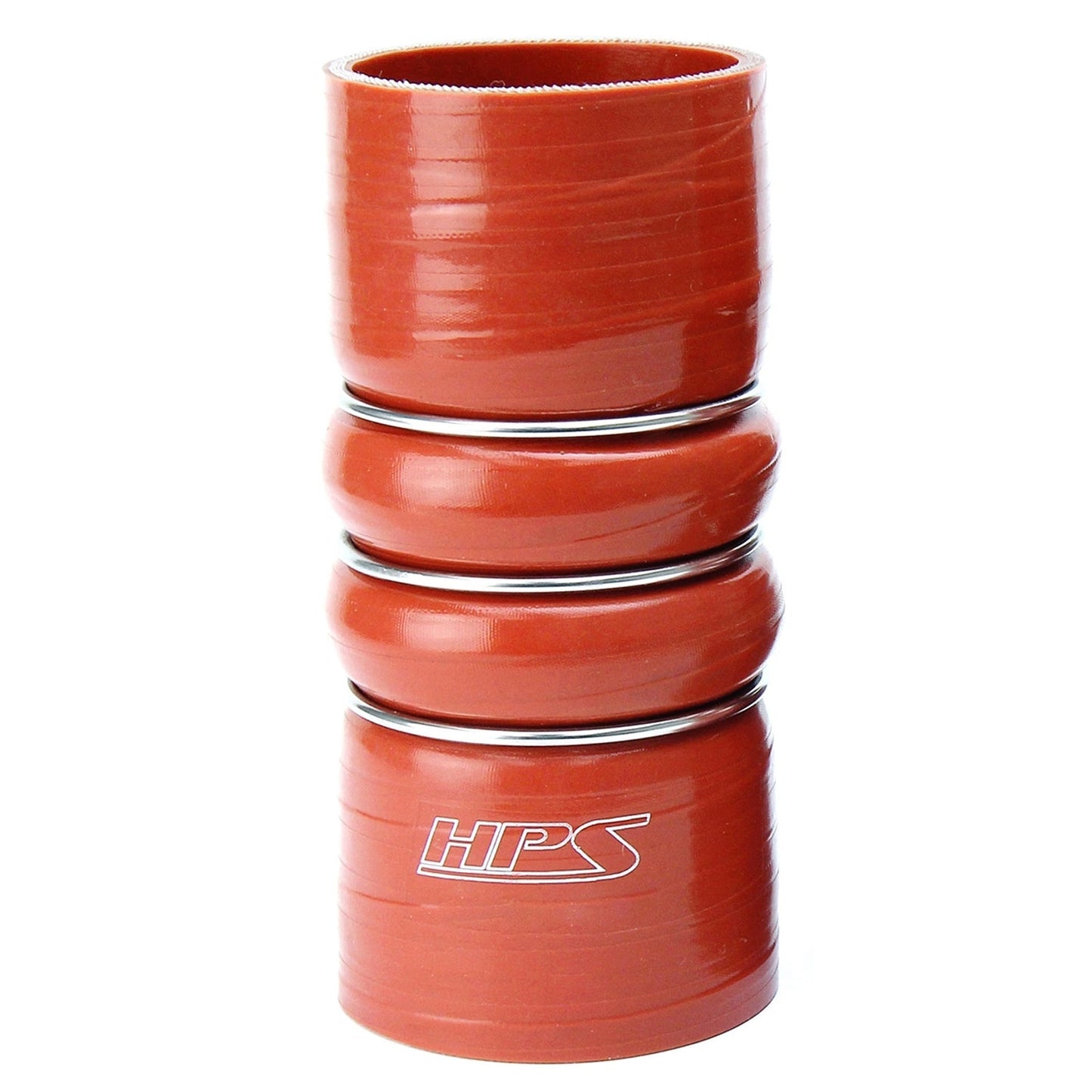 HPS Performance Products HPS 2" ID, 6" Length, Silicone Charge Air Cooler CAC Hose Double Hump Coupler Bellow Hot Side, Ultra High Temp 4-ply Aramid Reinforced, 51mm ID