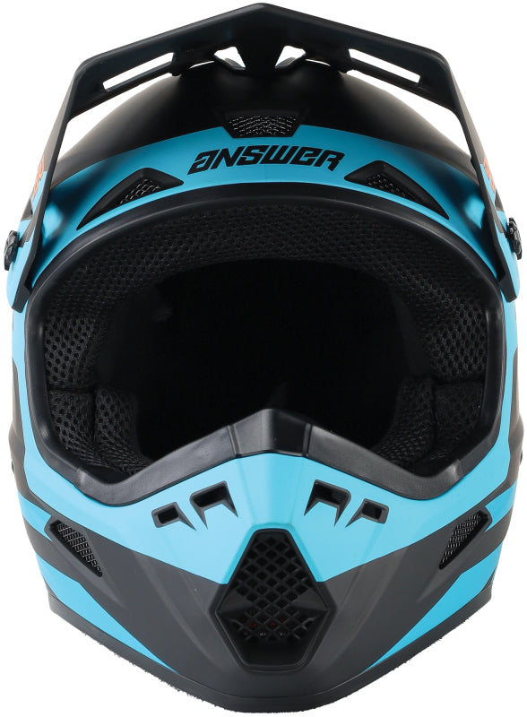 Answer AR1 Sweep Helmet Black/Astana/Hyper Orange Youth - Medium 442931