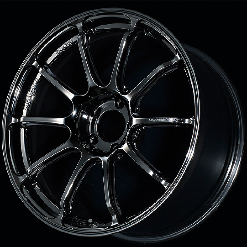 Advan RSIII 19x9.0 / +45 Offset / 5x114.3 / 73mm Bore / Black Chrome YA39I45ESBK