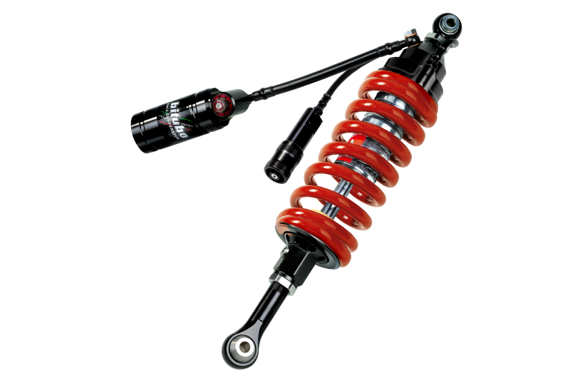 Bitubo Suspension Bitubo CLU3 Monoshock Adjustable: Hydraulic Spring Preload, Reb., Double Comp., Length, Red Spring H0144CLU31