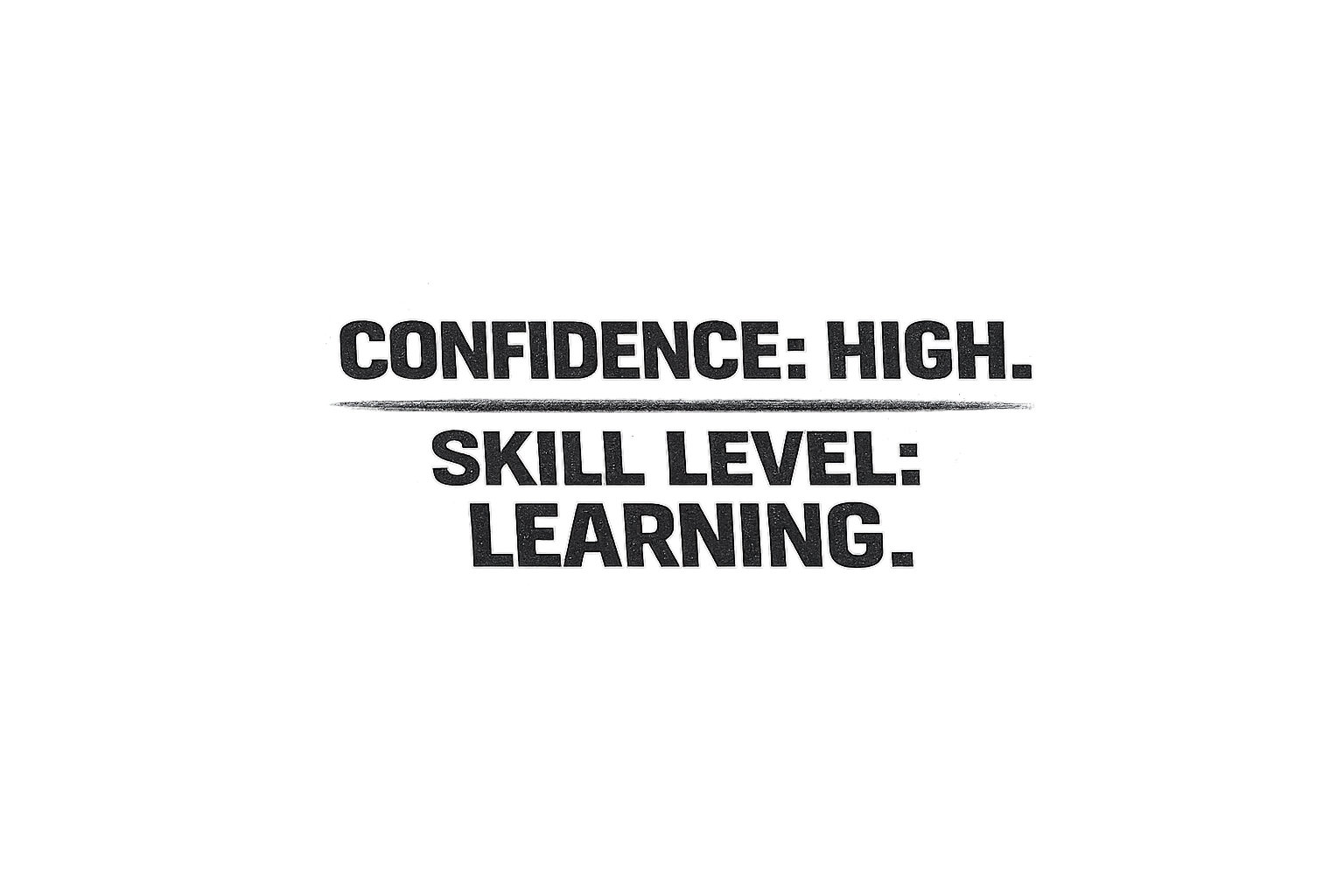 Confidence: High. Skill Level: Learning.