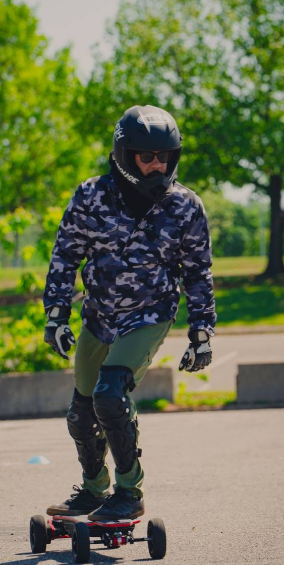 Protective SoftShell Winter Jacket for Men - Camouflage Gray Boomer