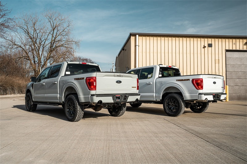 CORSA Performance Corsa 2021-2023 Ford F-150 SuperCrew/5.5ft Bed 3.5L V6 Sport Cat-Back Dual Rear Exit-Black PVD 21185BLK