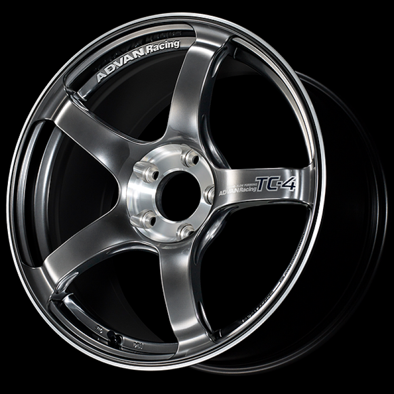 Advan TC-4 SE 18x9.0 / +35 Offset / 5x114.3 / 73mm Bore / Racing Hyper Black and Diamond Cut YADS8I35EHBF