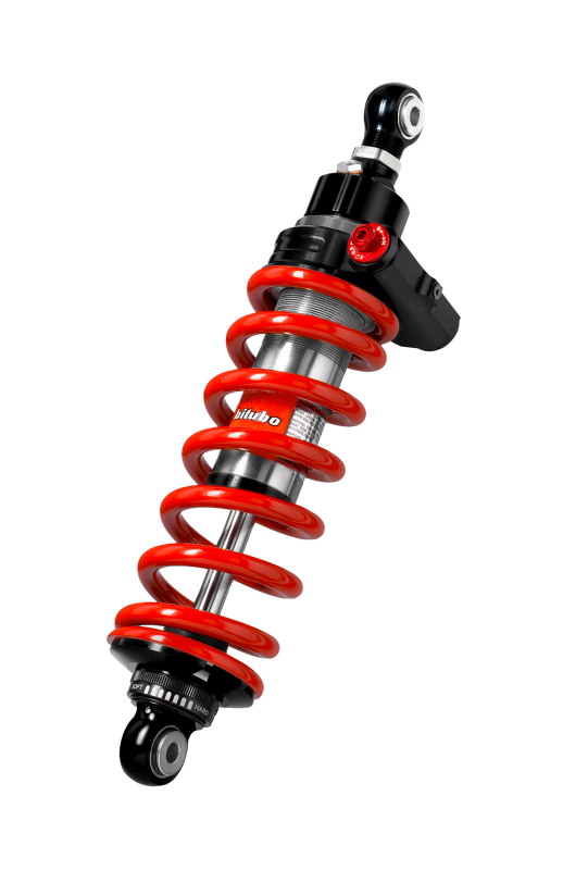 Bitubo Suspension Bitubo XZEV Monoshocks Adjustable: Hydraulic Spring Preload, Rebound, Length, Red Spring K0112XZE31V2