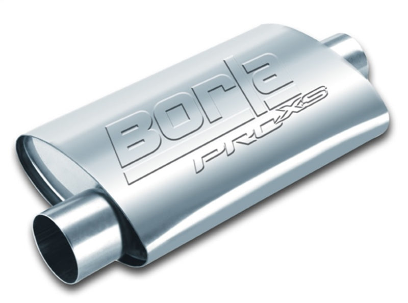 Borla Universal 4in x 9-1/2in x 14in Oval Center/Offset 3in Inlet/Outlet ProXS Muffler 40359