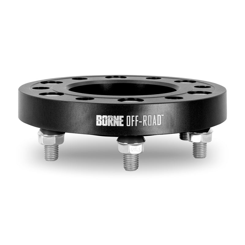 Borne Off-Road Wheel Spacers 5x150 110.1 25 M14 Black BNWS-010-250BK