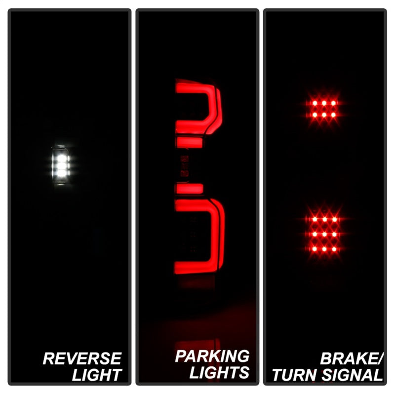 Spyder Chevy Silverado 19-20 (Do Not Fit Halogen Model) LED Tail Light - Chrome ALT-YD-CS19LED-C 5087287