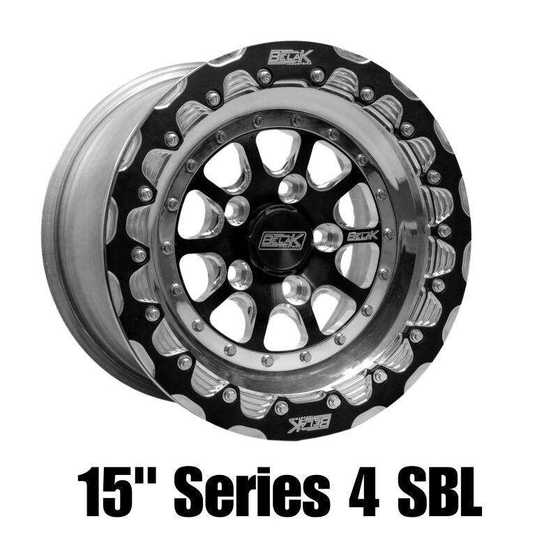 Belak Wheels Belak 15x9 / 6in BS / 5x4.75 BP / High Pad / Series 4 Wheel - Non-Beadlock 15095475S46BS-NBL