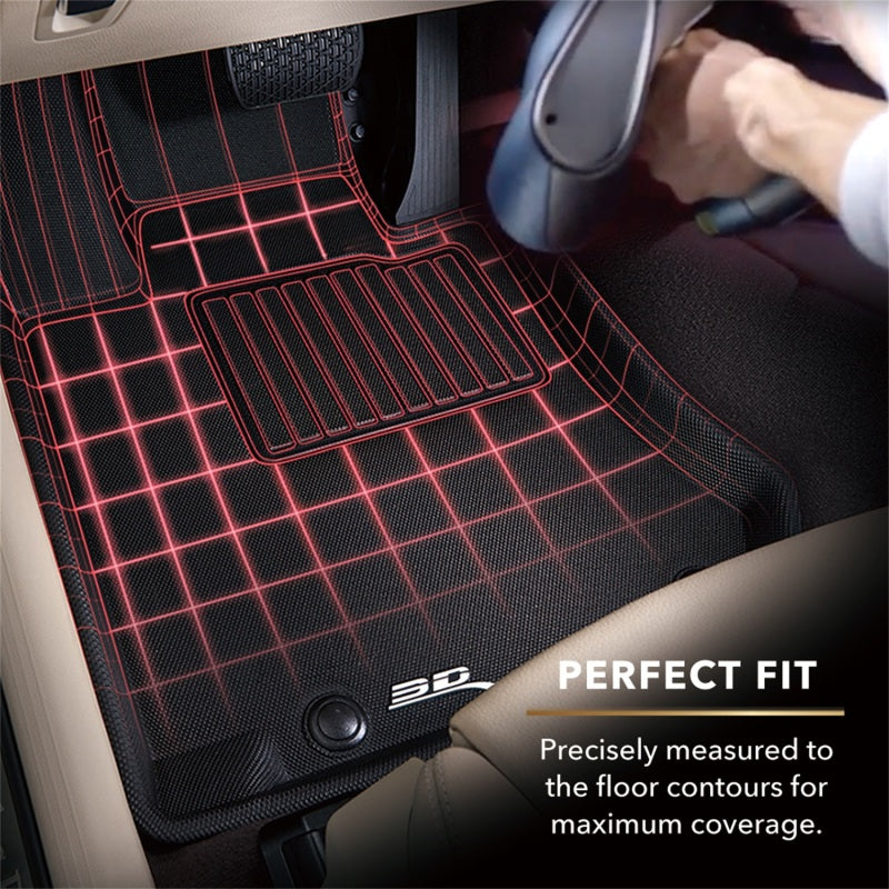 3D MAXpider 19-24 Subaru Ascent With Bucket 2Nd Row Kagu Black R3 (2Pcs) L1SB02631509