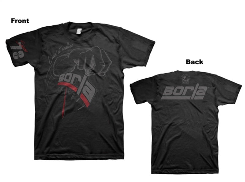 Borla Shifter T-Shirt Charcoal - XL 21571