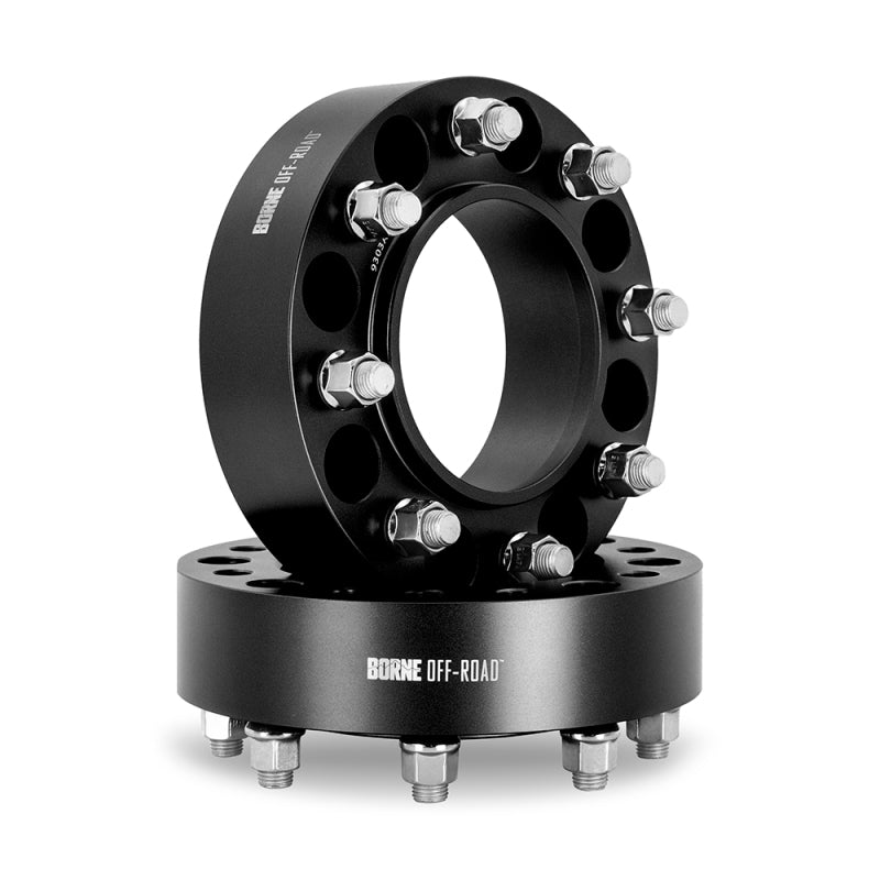 Borne Off-Road Wheel Spacers 5x150 110.1 50 M14 Black BNWS-010-500BK