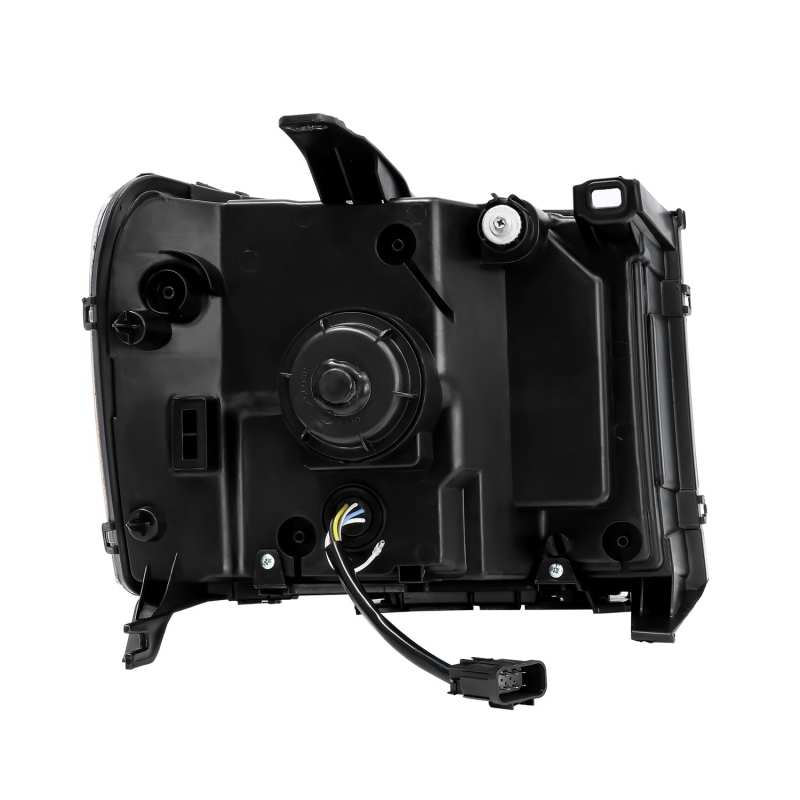 AlphaRex 07-13 GMC 1500HD PRO-Series Proj Headlights Plank Style Matte Blk w/Activ Light/Seq Signal 880606 *Discontinued