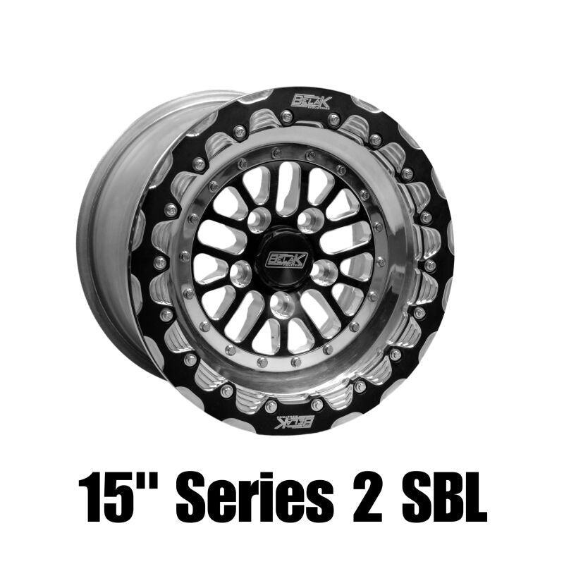 Belak Wheels Belak 15x10 / 7in BS / 5x114.3 BP / High Pad / Series 2 Wheel - Single Beadlock 15105114S26BS-SBL