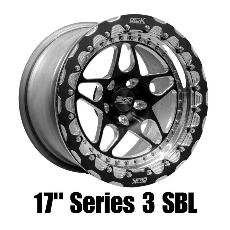Belak Wheels Belak 17x9.5 / 6.25in BS / 6x135mm BP / High Pad / Series 3 - Non-Beadlock Wheel 17096135S36BS-NBL