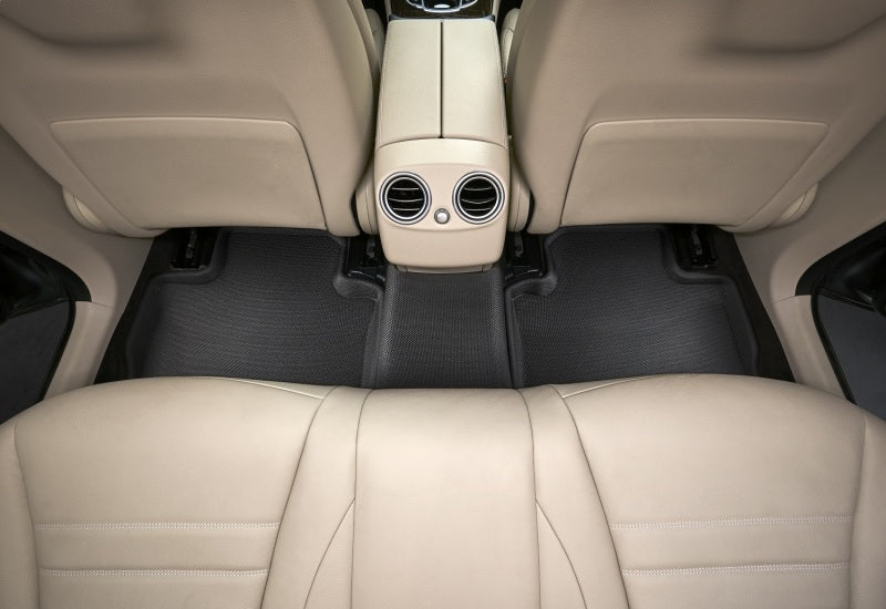 3D MAXpider 2009-2014 Ford F-150 Supercrew Kagu 2nd Row Floormats - Black L1FR06721509
