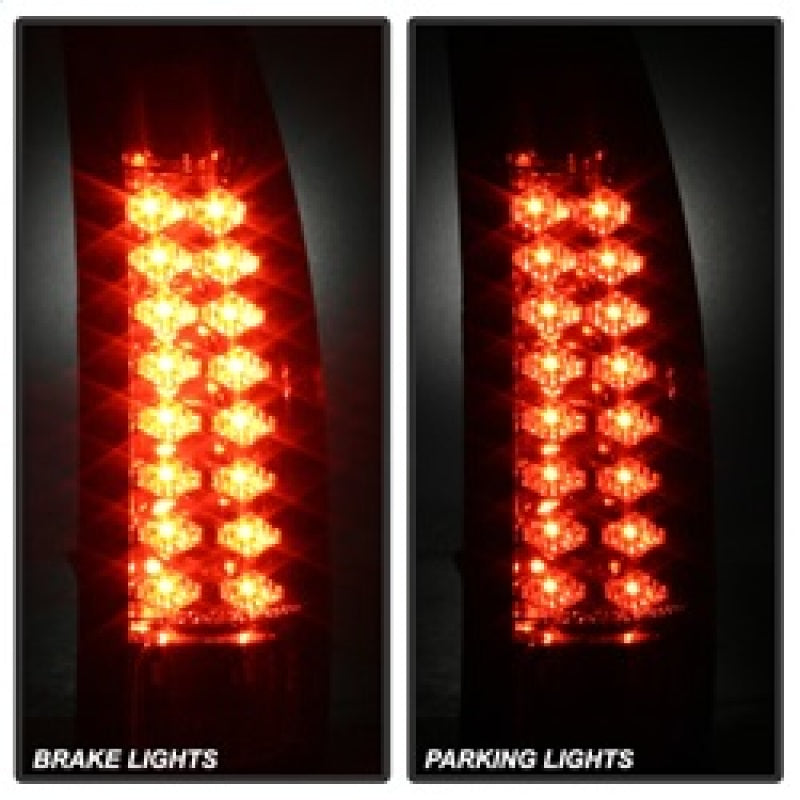 Spyder Chevy C/K Series 1500 88-98/GMC Sierra 88-98 LED Tail Lights Blk Smke ALT-YD-CCK88-LED-BSM 5077981
