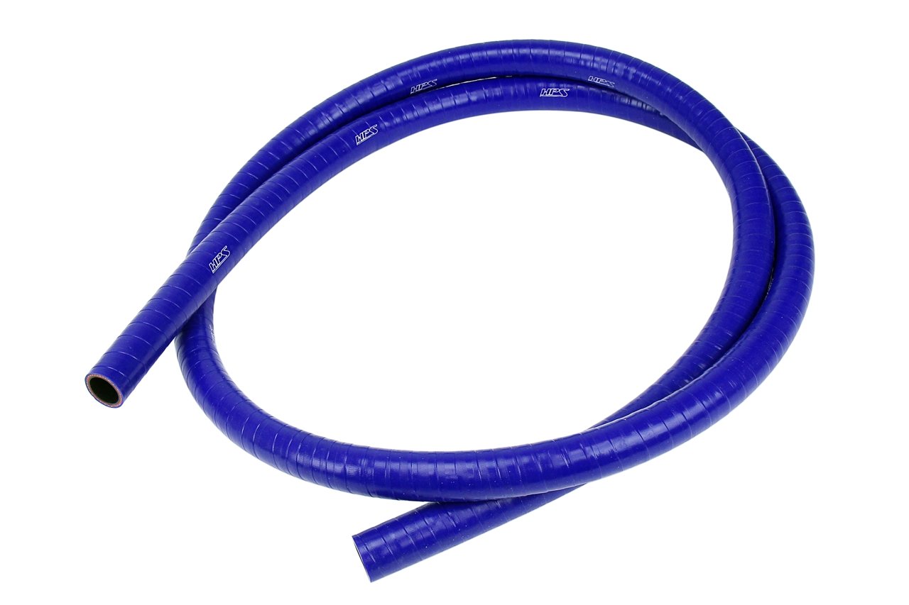 HPS Performance Products HPS 3/8" (9.5mm), FKM Lined Oil Resistant High Temperature Reinforced Silicone Hose, Black or Blue