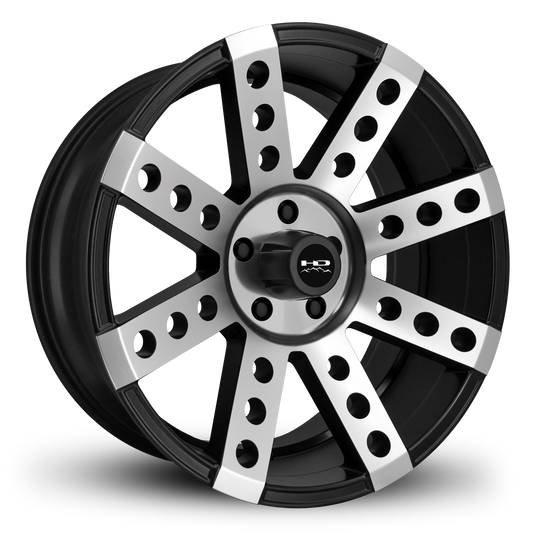HD Off-Road Buckshot | Satin Black Machined