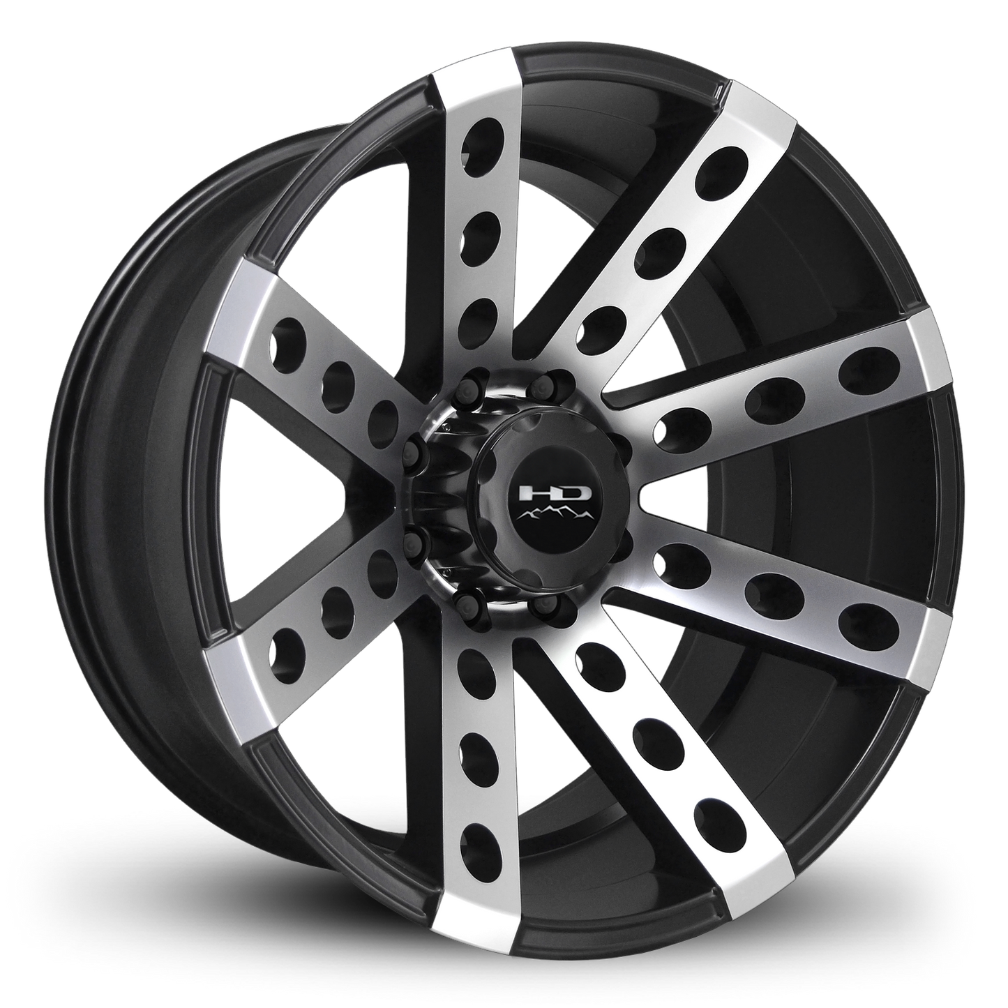 HD Off-Road Buckshot | Satin Black Machined