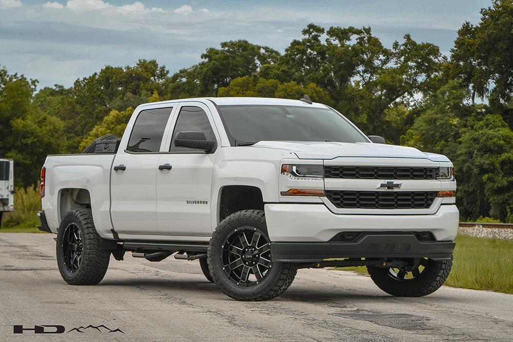 HD Off-Road 8-Point | Gloss Black Milled Edge