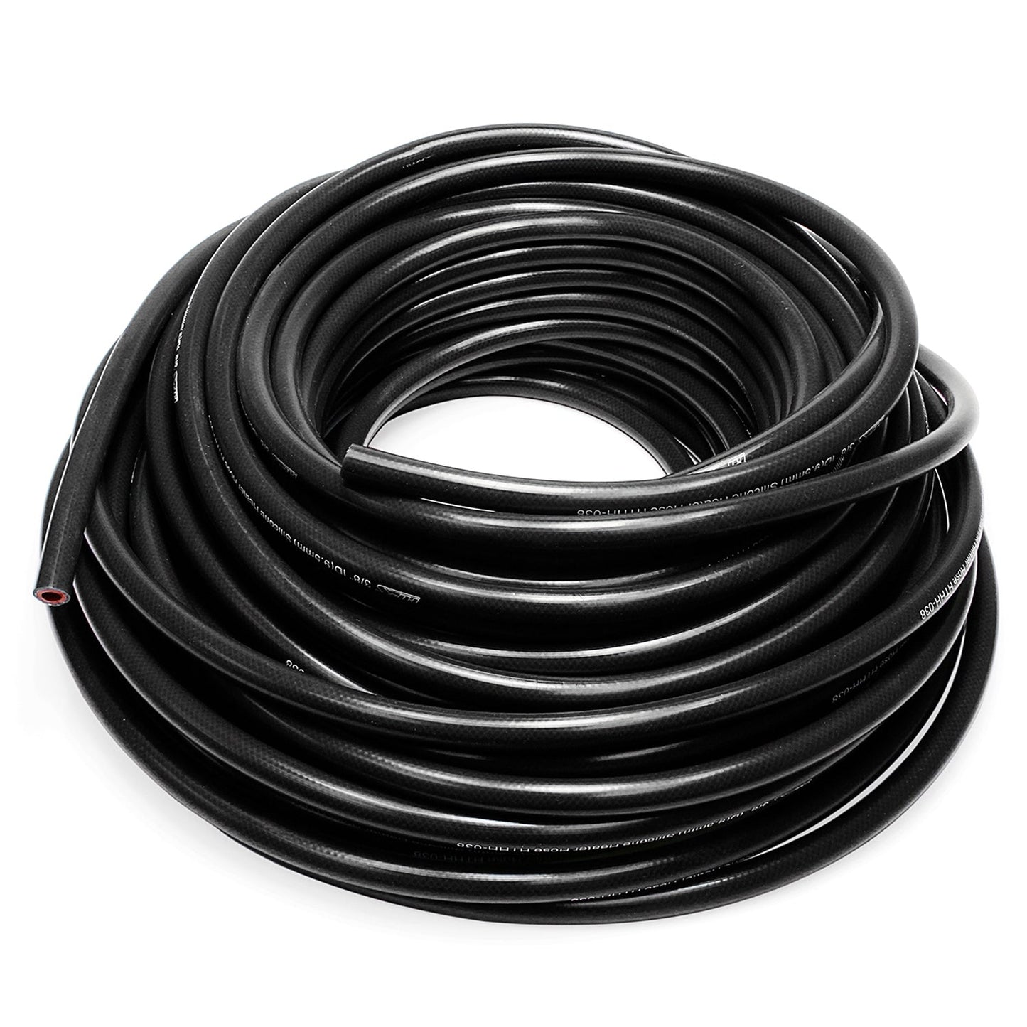 HPS High Temp 5/8" ID (16mm) Reinforced Silicone Heater Hose Black- 50Feet