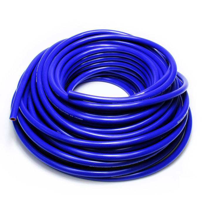 HPS High Temp 3/8"ID(9.5mm)Reinforced Silicone Heater Hose Blue 25 Ft Roll